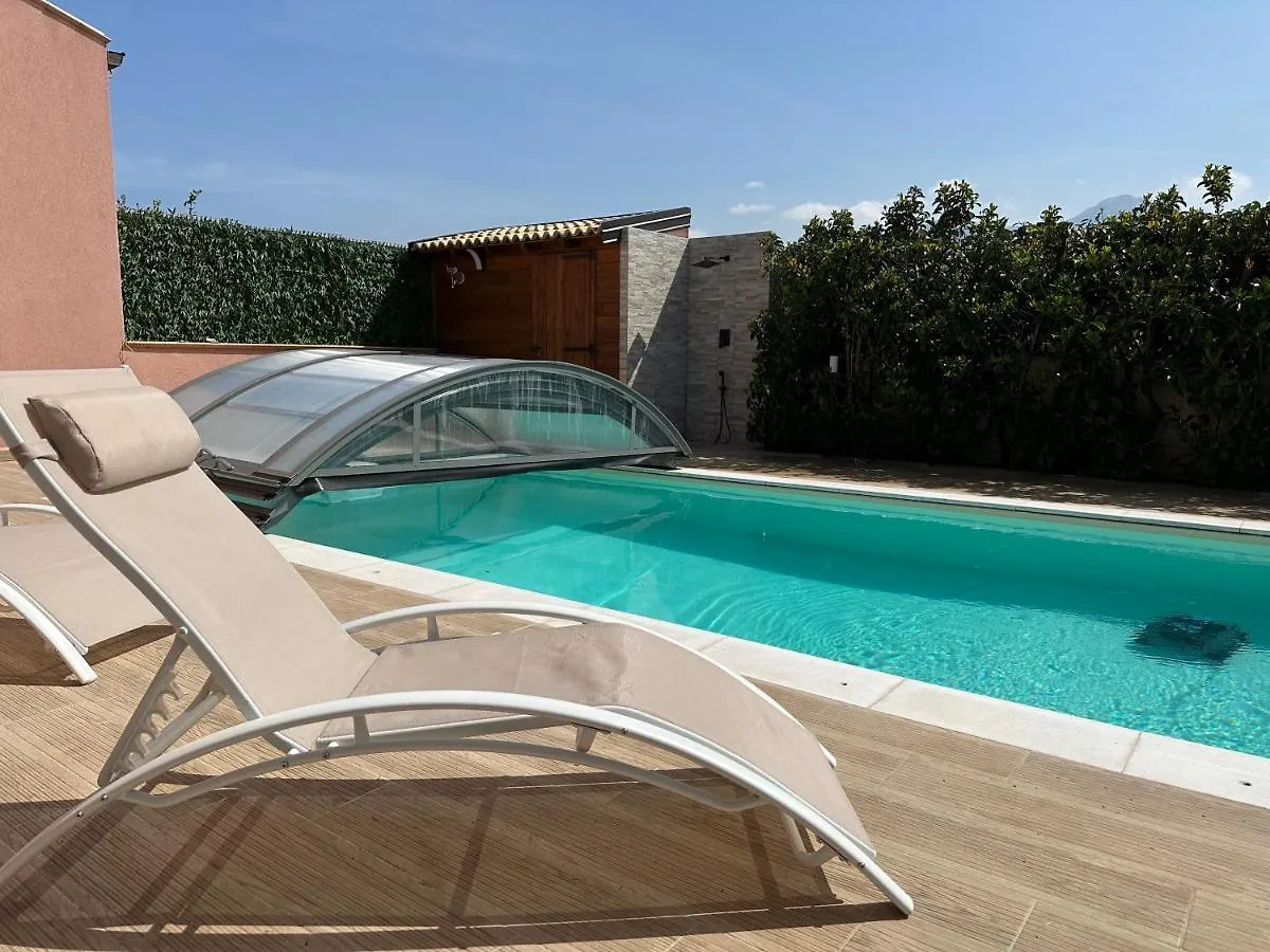 Villa Con Piscina Privata Riscaldata Ad Uso Esclusivo Vicino Cefalu Lascari